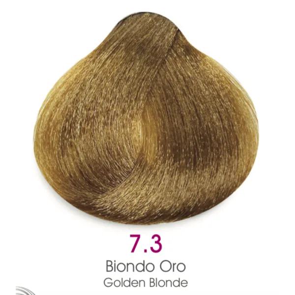 TMT Milano Art Collection Crema Colorante Luminacolor 7.3 Rubio Medio Dorado 100ml - 1